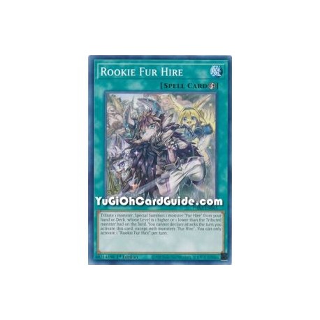 Rookie Fur Hire