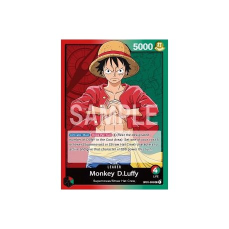 Monkey.D.Luffy (003)(Leader)