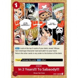 In Two Years!! At the Sabaody Archipelago!! (Uncommon)
