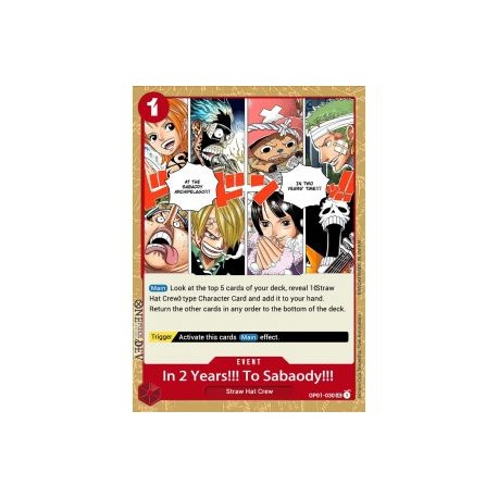 In Two Years!! At the Sabaody Archipelago!! (Uncommon)