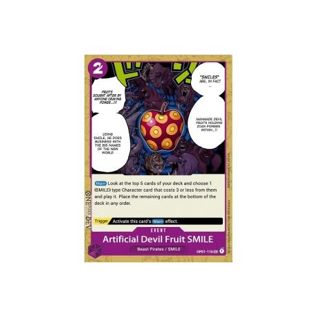Artificial Devil Fruit SMILE (Uncommon)