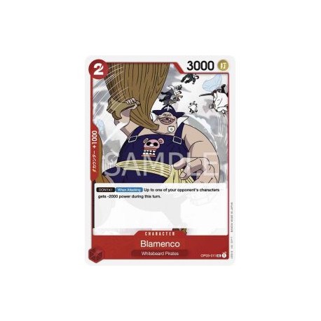 Blamenco (Uncommon)